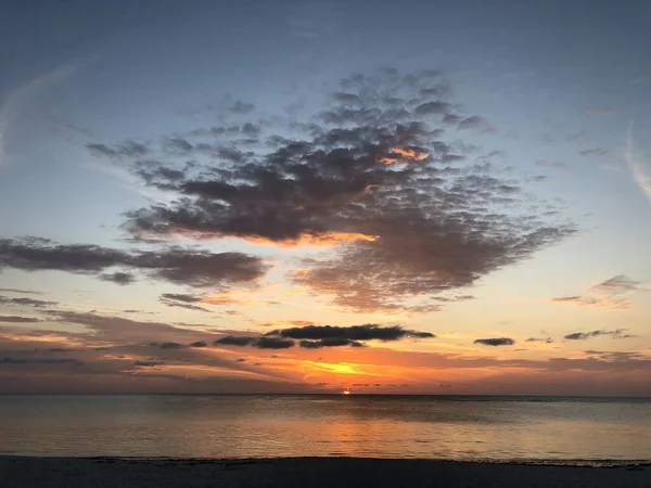 Salida Del Sol Playa Diani Kenia — Foto de Stock