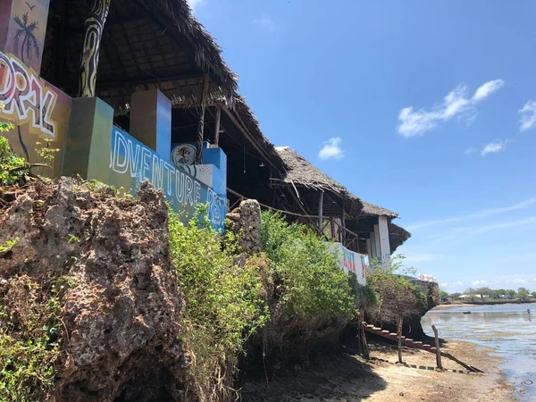 Das Dorf Wasini Island Kenia — Stockfoto