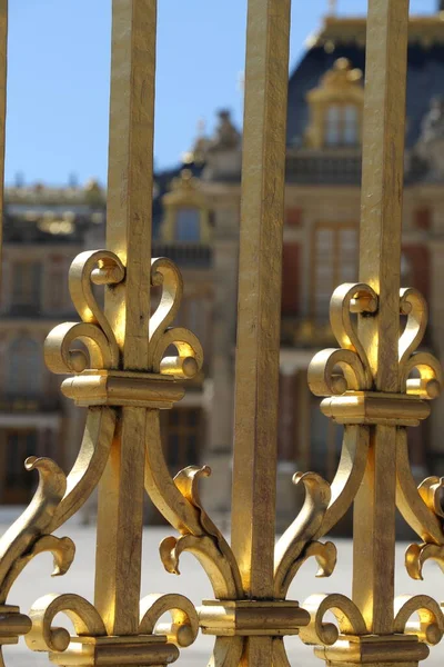 Portar Till Cour Honneur Palace Versailles — Stockfoto
