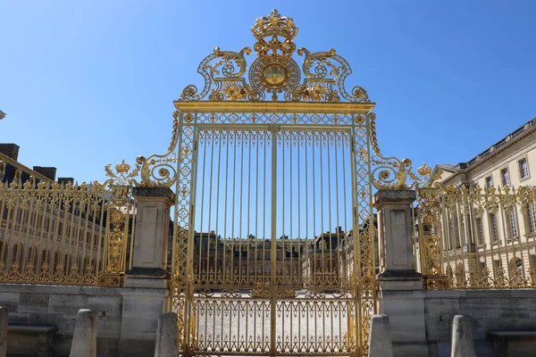 Puertas Cour Honneur Del Palacio Versalles —  Fotos de Stock