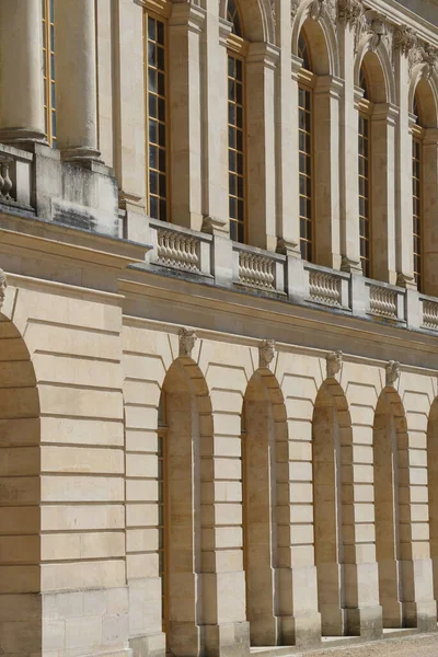 Západní Fasáda Versailleského Paláce — Stock fotografie