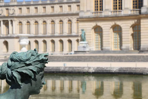 Západní Fasáda Versailleského Paláce — Stock fotografie