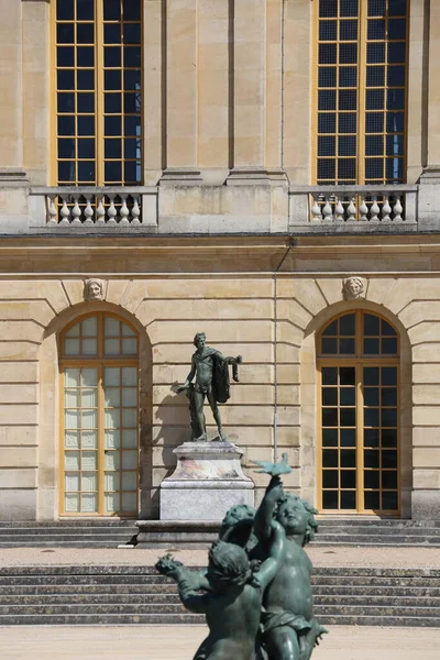 Západní Fasáda Versailleského Paláce — Stock fotografie