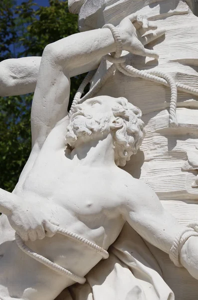 Escultura Los Jardines Del Palacio Versalles —  Fotos de Stock