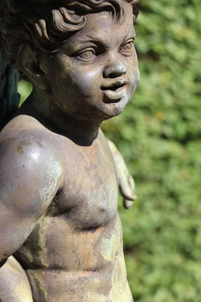 Escultura Los Jardines Del Palacio Versalles — Foto de Stock