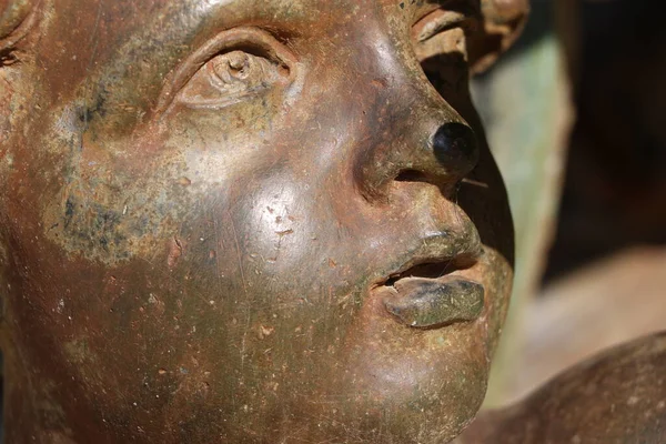 Escultura Nos Jardins Palácio Versalhes — Fotografia de Stock