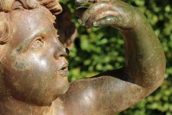 Escultura Los Jardines Del Palacio Versalles — Foto de Stock