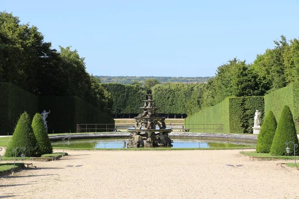 Fontaine Dans Château Versailles — Photo