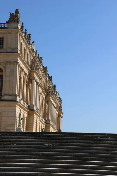 Západní Fasáda Versailleského Paláce — Stock fotografie