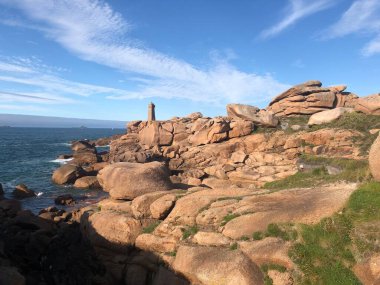 Cote de granit gülü ya da Pembe Granit Sahili, Fransa