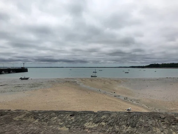 Vista Bahía Cancale Francia — Foto de Stock