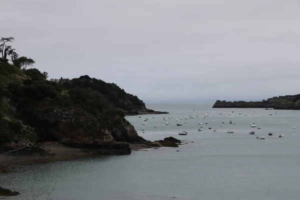 Widok Zatokę Cancale Francji — Zdjęcie stockowe