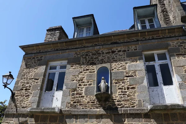 Vista Una Casa Antigua Fougeres Francia —  Fotos de Stock