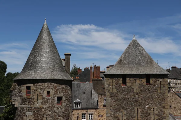 Mittelalterliches Schloss Von Fougeres Frankreich — Stockfoto