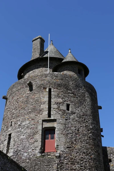 Castillo Medieval Fougeres Francia —  Fotos de Stock