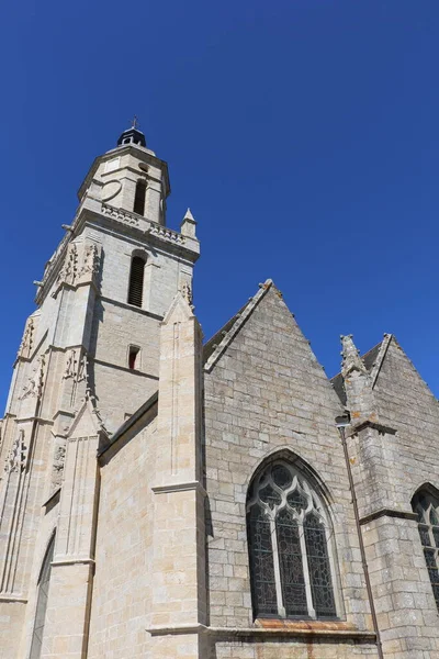 Blick Auf Die Kirche Von Croisic Frankreich — Stockfoto
