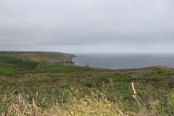 Pointe Raz Una Impresionante Atracción Natural Punta Finistere Francia — Foto de Stock