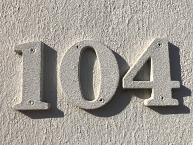 Fransa 'nın Ile de Re adasındaki 104 numaralı ev.