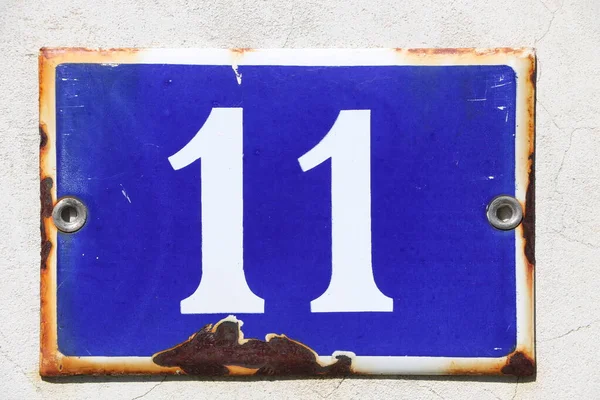 House Number Island Ile France — Stock Photo, Image