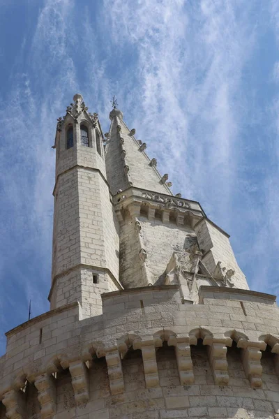 Torre Das Lanternas Cidade Rochelle — Fotografia de Stock