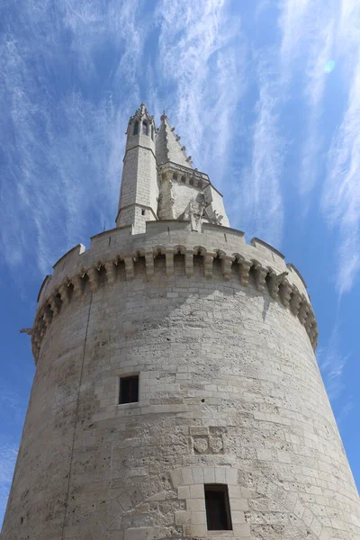 Torre Das Lanternas Cidade Rochelle — Fotografia de Stock