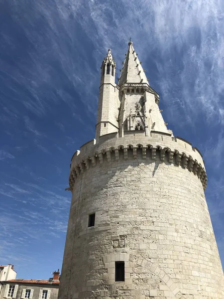 Torre Linterna Ciudad Rochelle Francia —  Fotos de Stock