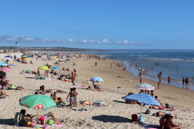 Costa da Caparica Plajı, Portekiz