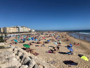 Costa da Caparica Plajı, Portekiz