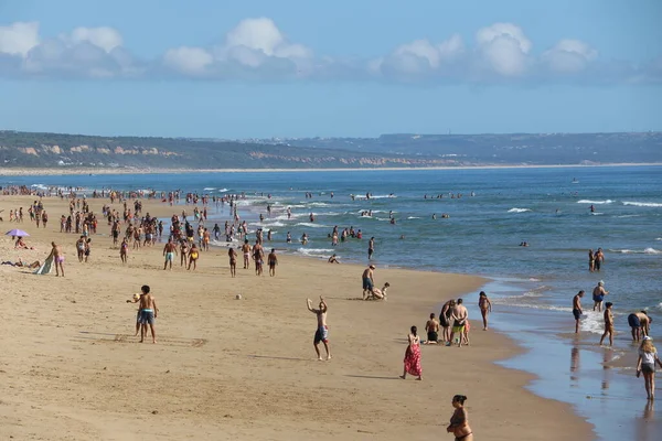 Stranden Costa Caparica Portugal — Stockfoto