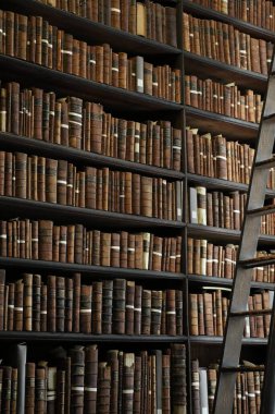 İrlanda, Dublin 'deki Trinity Koleji' nin Eski Kütüphanesi