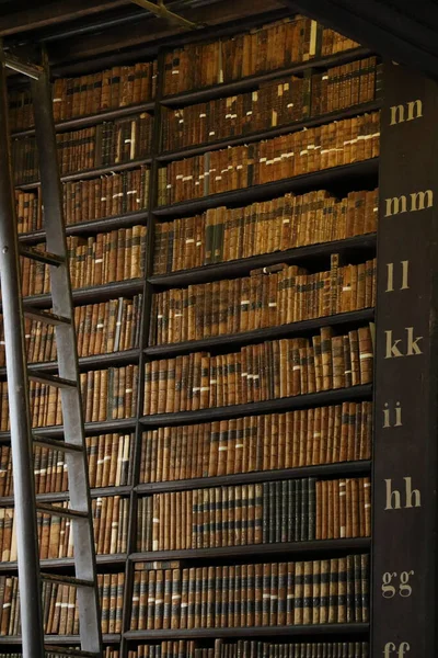 İrlanda, Dublin 'deki Trinity Koleji' nin Eski Kütüphanesi