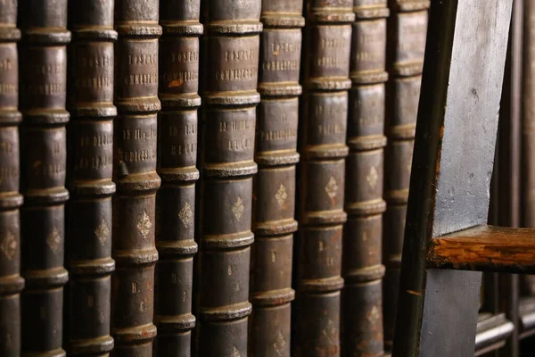 İrlanda, Dublin 'deki Trinity Koleji' nin Eski Kütüphanesi