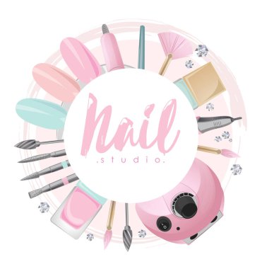 Nail studio logosu