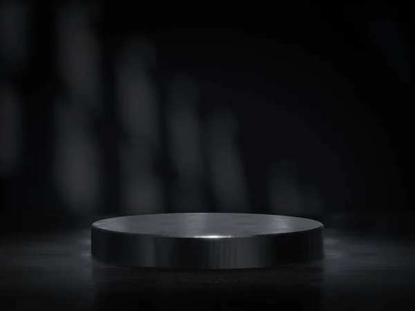 Görüntü için kaldırım, tasarım için platform, boş ürün stand3D oluşturma.