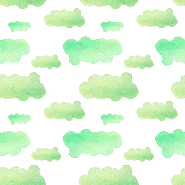 Soyut suluboya el çizilmiş desen beyaz arka plan üzerinde izole