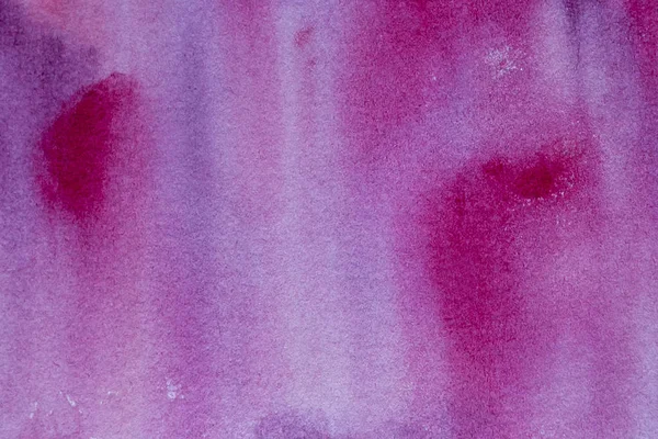 Aquarela Mão Desenhada Textura Violeta — Fotografia de Stock