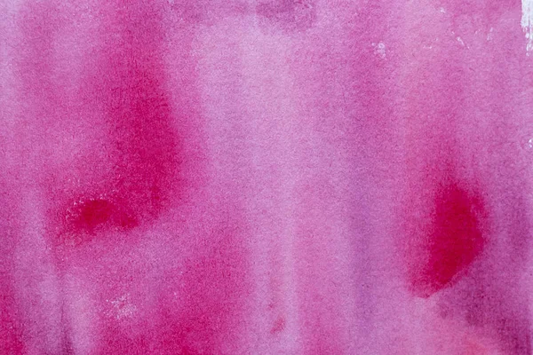 水彩手绘粉红色纹理 — 图库照片