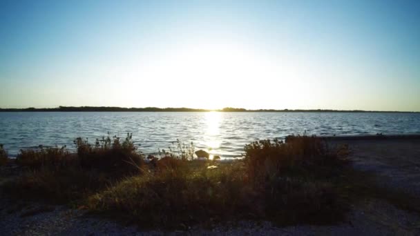 Vue aérienne du parc national de Circeo, Latium, Italie. Vidéo au format 4k 