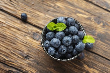 tatlı taze yaban mersini 
