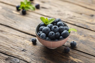 tatlı taze yaban mersini 