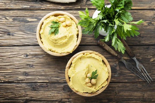 Aperitivo Oriente Medio Hummus —  Fotos de Stock