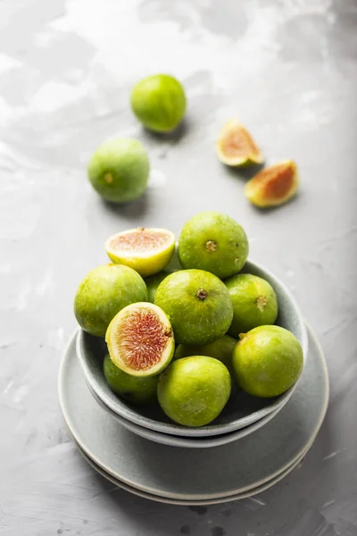 Sweet green figs — Stock Photo, Image