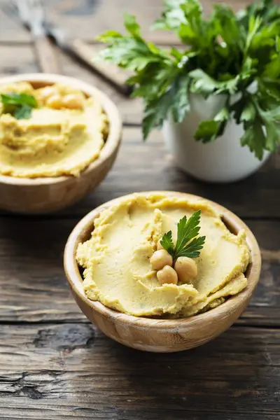 Aperitivo Oriente Medio Hummus —  Fotos de Stock