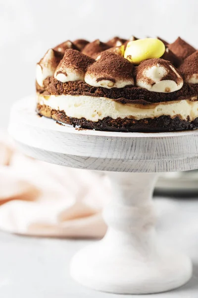 Traditionelles italienisches Kuchentiramisu — Stockfoto