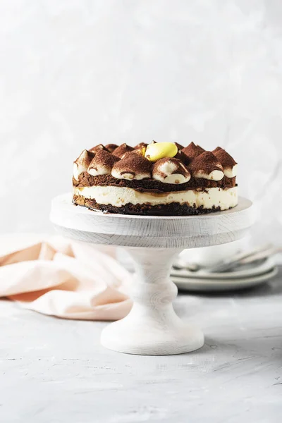 Traditionelles italienisches Kuchentiramisu — Stockfoto