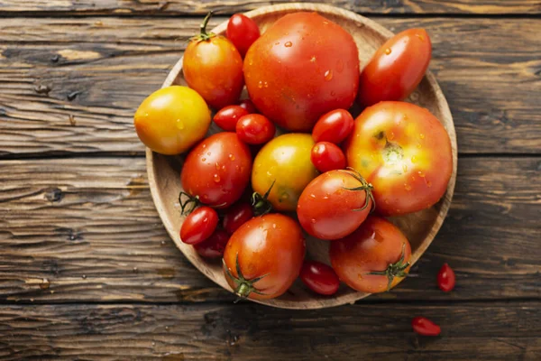 Суміш червоних солодких помідорів — стокове фото