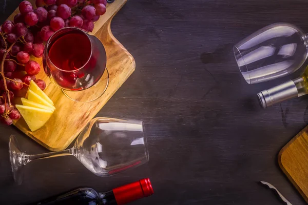 Glass of red wine — Stock Photo, Image