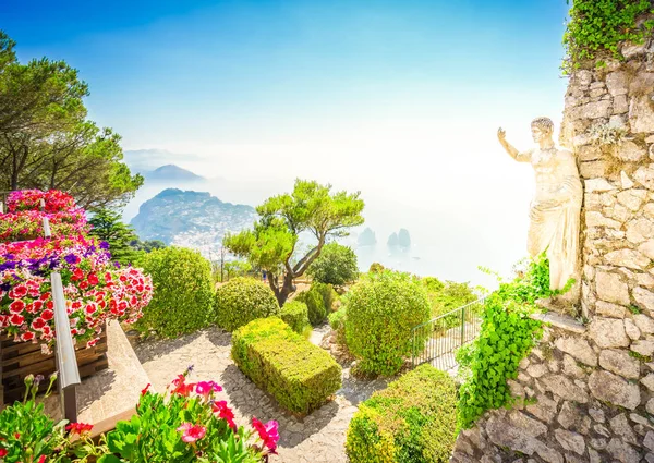 Capri island, Ιταλία Εικόνα Αρχείου