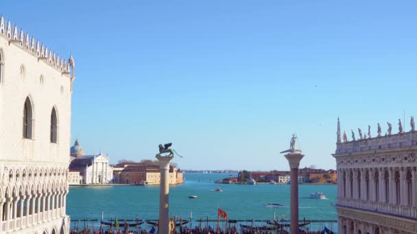 San Giorgio, Veneza, Itália — Vídeo de Stock