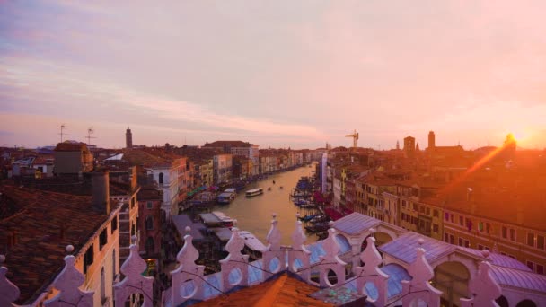 Grand Canal, Βενετία, Ιταλία — Αρχείο Βίντεο